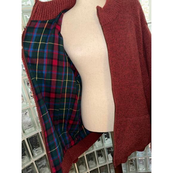 L.L. Bean Men's Rust lined Sweater - 100%Wool - size Large - OB - Picture 11 of 12